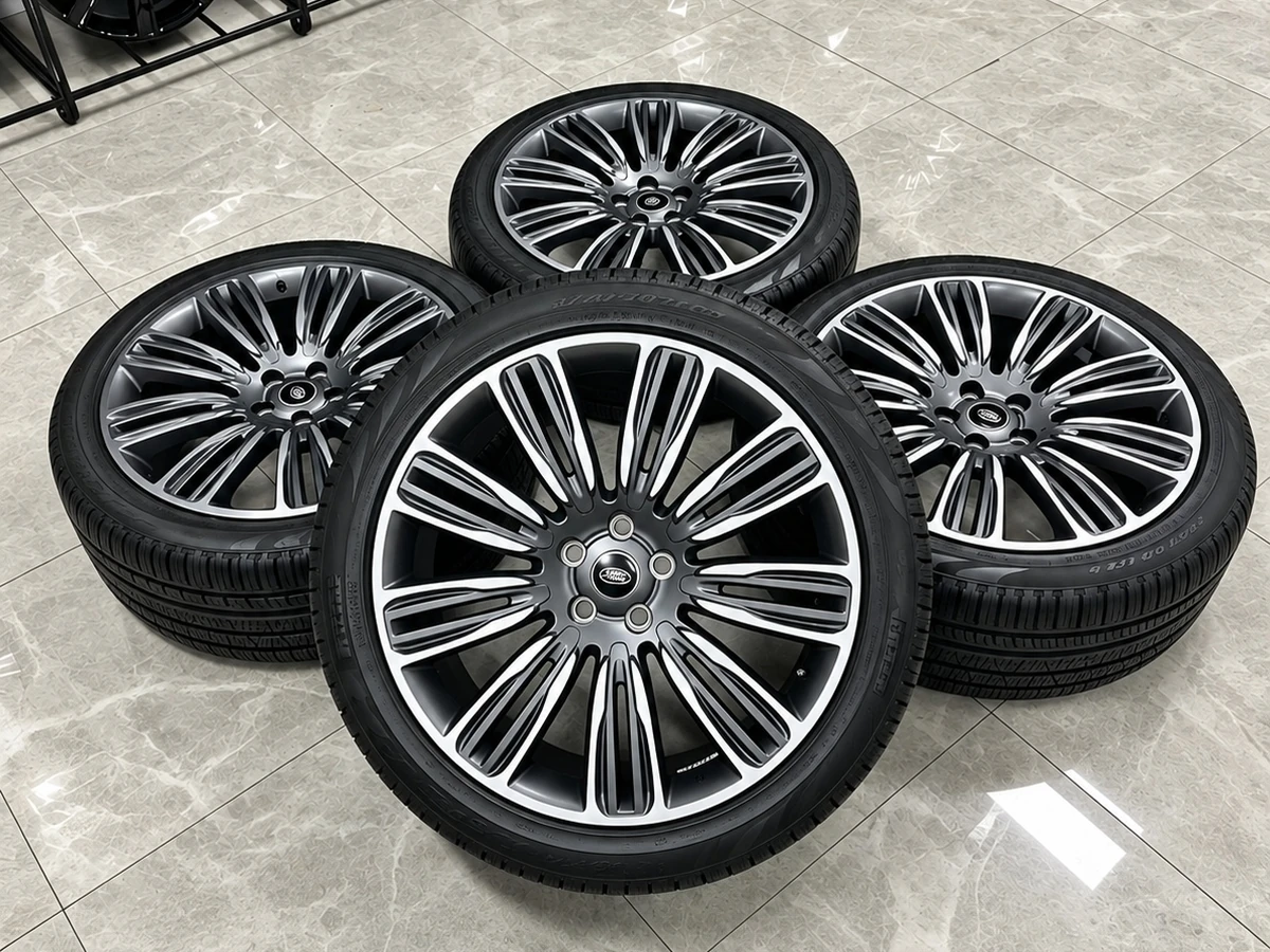 Premium alloy wheels and tire set product reference