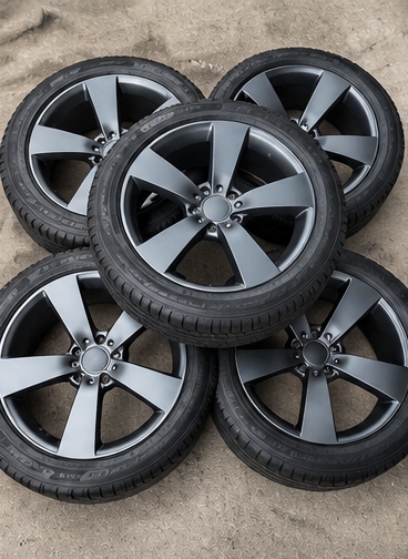 JIXHub Graphite alloy wheel set reference visual