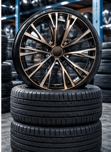 JIXHub Premium bronze multi-spoke wheel reference visual